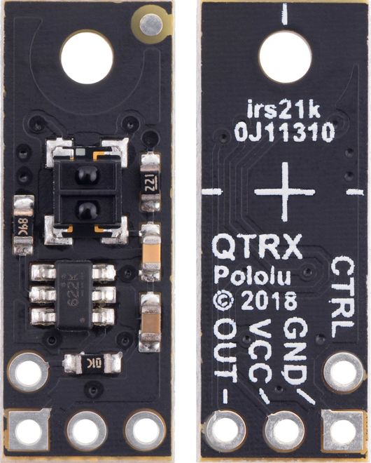 QTRX-MD-01RC 1'li Çizgi Algılama Sensörü (Seyrek Sensör Dizilimli) - 2