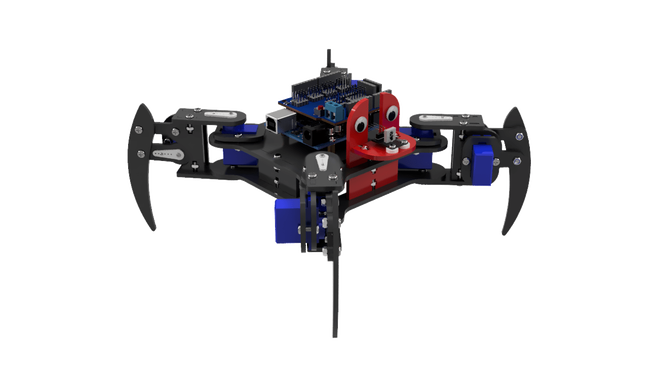 REX Discovery Serisi Quadruped (4 Bacaklı) Örümcek Robot - Elektroniksiz - 3