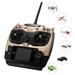 Radiolink AT9S Pro 2.4G 12CH DSSS FHSS Transmitter with R12DSM Receiver Compatible TBS Crossfire Module for RC Drone - 3
