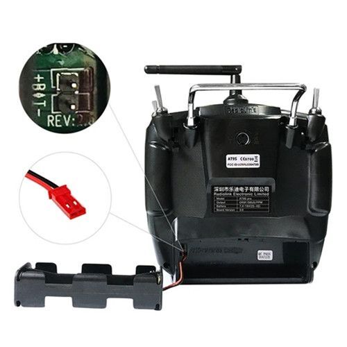 Radiolink AT9S Pro 2.4G 12CH DSSS FHSS Transmitter with R12DSM Receiver Compatible TBS Crossfire Module for RC Drone - 5