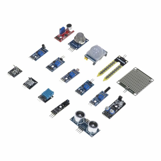 Raspberry / Arduino Starter Sensor Set - 15in1 - 1