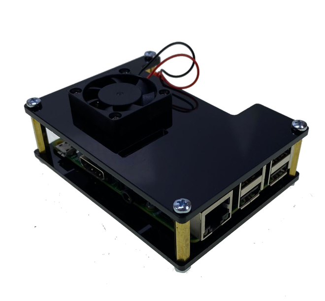 Raspberry Pi 3/4 Compatible Enclosure Box - Asi - 5