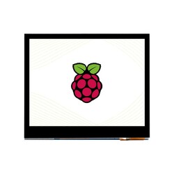 Raspberry Pi için 3.5inç Kapasitif Dokunmatik LCD Ekran Modülü - 640×480 Piksel DPI - IPS - Sertleştirilmiş Cam Kapak - Düşük Güç 