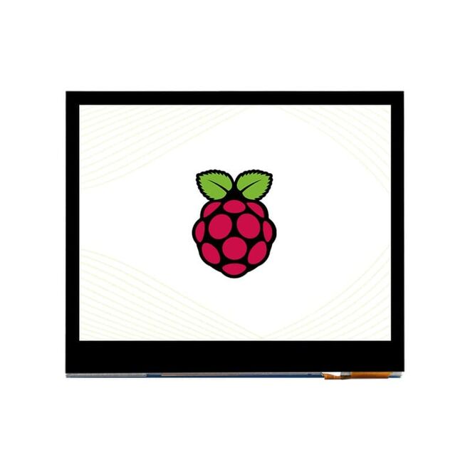 Raspberry Pi için 3.5inç Kapasitif Dokunmatik LCD Ekran Modülü - 640×480 Piksel DPI - IPS - Sertleştirilmiş Cam Kapak - Düşük Güç - 1