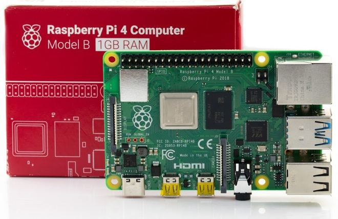Official Original Raspberry Pi 4 Model B Dev Board or 4b Kit(G) RAM 1GB 2GB