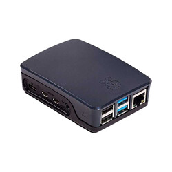 Raspberry Pi 4BEnclosure Box Shell - Black - 1