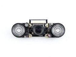 Raspberry Pi Kamera - Ayarlanabilir Fokus + Kızılötesi Led Modülü (F) 