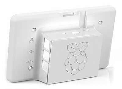 Raspberry Pi Resmi Ekran Case′i - Beyaz - 2