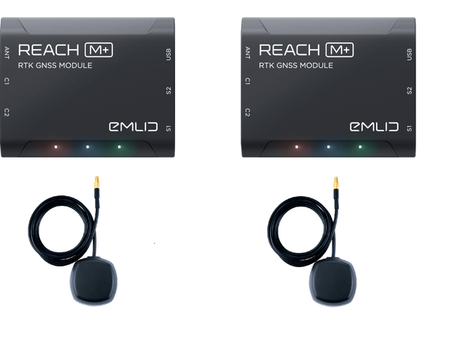 Reach M+ RTK Kit (Reach M+ (X2) + Tallsyman Antenna (X2)) - 1