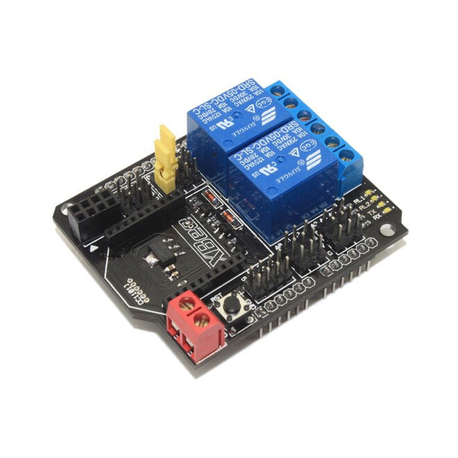 Relay Shield for Arduino (Compatible with NRF24L01 and XBee) - 1