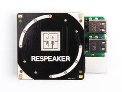 ReSpeaker 4'ü Kare Mikrofon Kiti (Raspberry Pi İçin) - 4