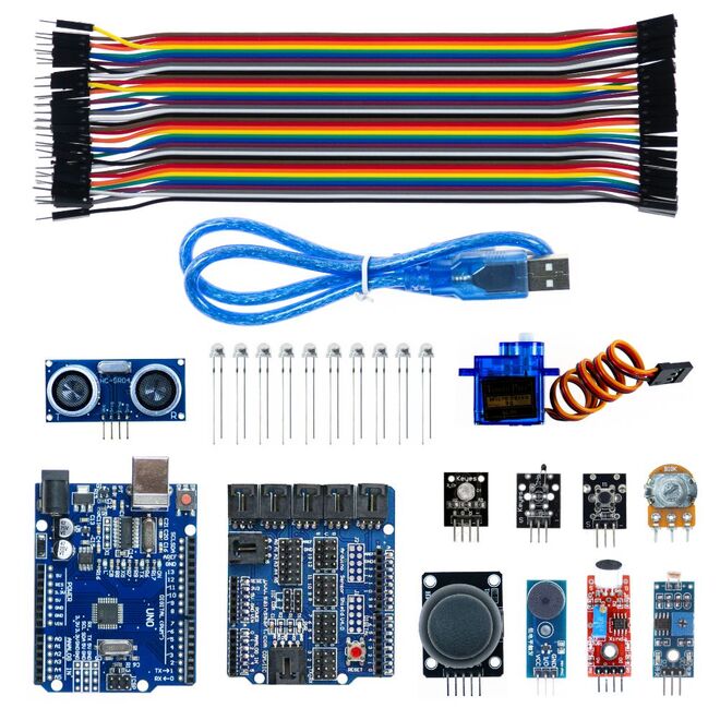 Robotistan Ardublock Graphical Programming Starter Kit - Compatible with Arduino - 1
