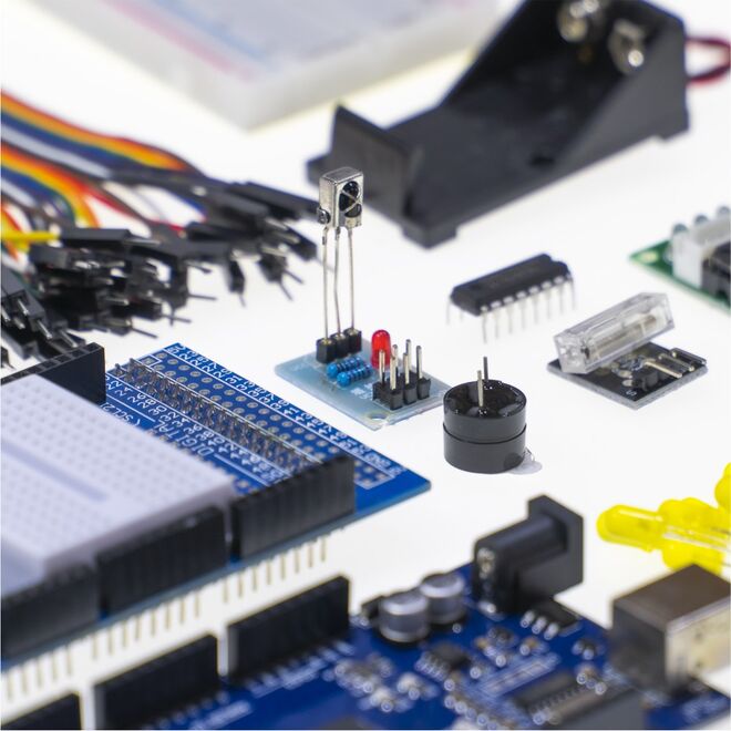 Robotistan Mega Starter Kit - Compatible with Arduino - 6