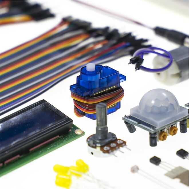 Robotistan Nano Super Starter Kit - Compatible with Arduino - 7