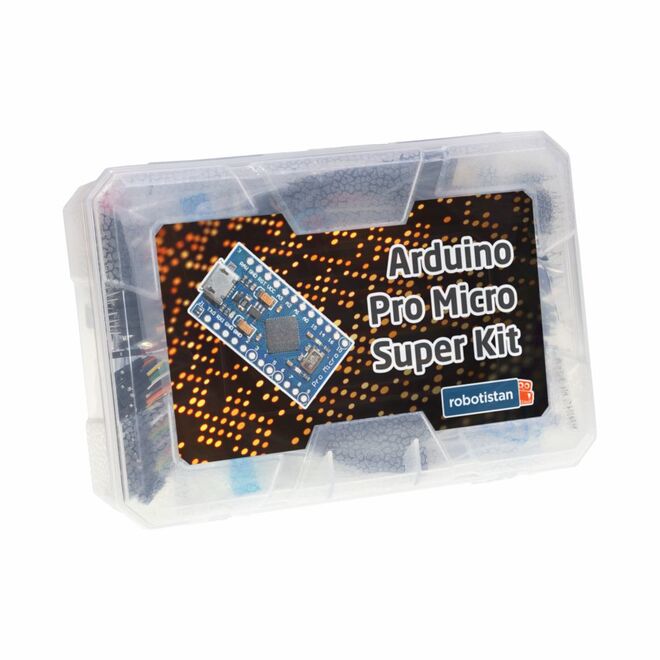 Robotistan Pro Micro Super Kit - Compatible with Arduino - 3