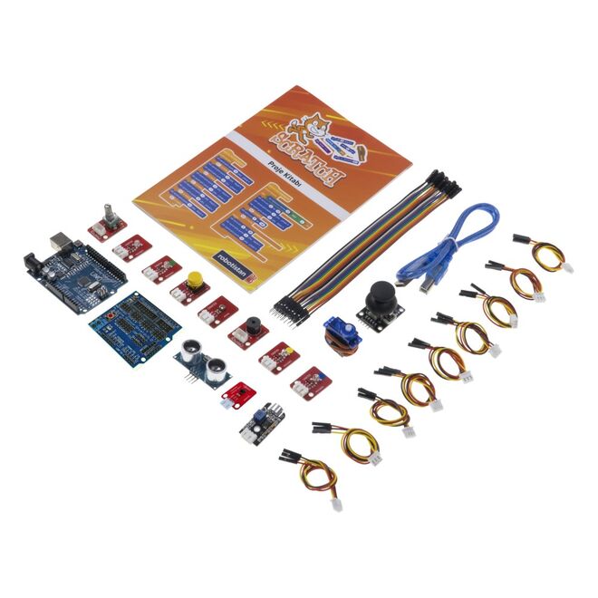 Robotistan Starter Kit with Scratch Programming - Compatible with Arduino - 1