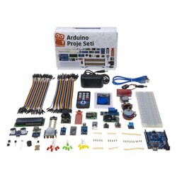 Robotistan Uno Project Kit - Compatible with Arduino (with Turkish Booklet) - 2