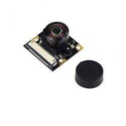 Raspberry Pi için Balıkgözü Lensli Kamera (M) 