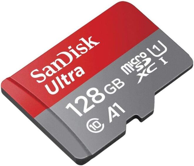 SanDisk 128GB microSD Kart Class10 - 98MB/s - 2