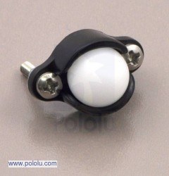 Sarhoş Teker Plastik 9.5 mm (Ball Caster with 3/8 Inch Plastic Ball) - PL-950 - 2