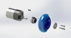 Scooter/Kaykay Tekerlekler için 6 mm Şaft Adaptörü - PL2674 - 9