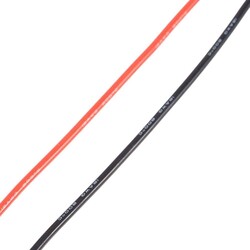 Silicone Wire 12 Gauge 1 Meter Red/ 1 Meter Black - 2
