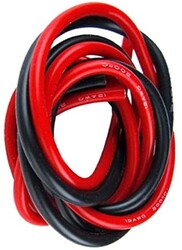 Silicone Wire 14 Gauge 1 Meter Red/ 1 Meter Black - 2