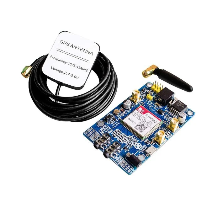 SIM808 GSM/GPRS/GPS Geliştirme Kartı (Arduino ve Raspberry Pi Uyumlu) - IMEI Kayıtsız - 1