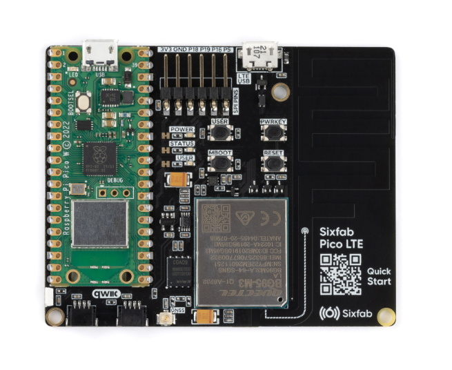 Sixfab Pico LTE Development Card - 2
