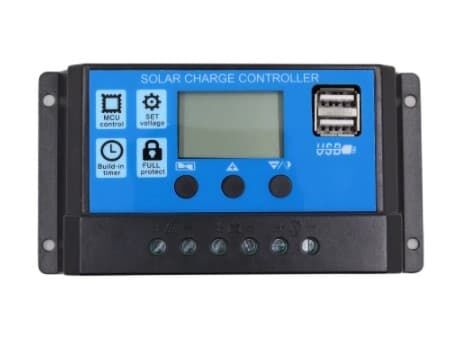 Smart Solar Panel Charge Controller Regulator - 10A - 1