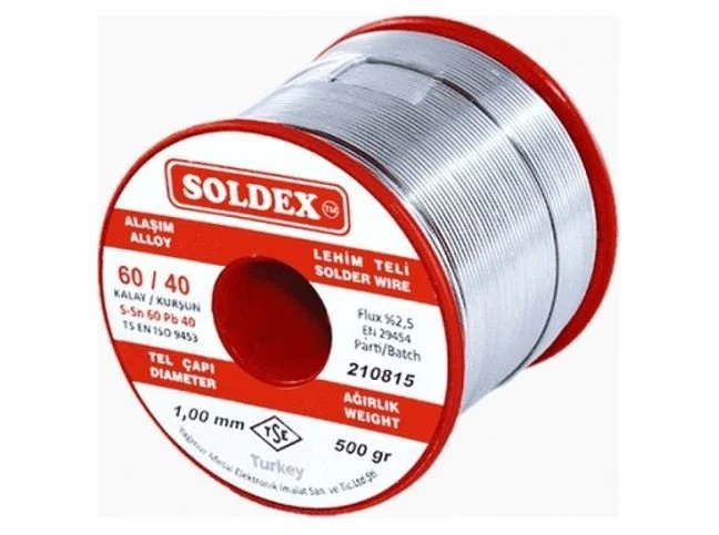 Sn60 Pb40 Solder Wire - 1mm 500gr - 1