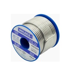 Sn63 Pb37 Stained Glass Solder Wire (Without Paste) - 3mm 500gr 