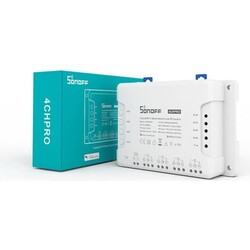 Sonoff 4CHPROR3 - 4-Channel Smart Relay Board - Google and Alexa Compatible - 1