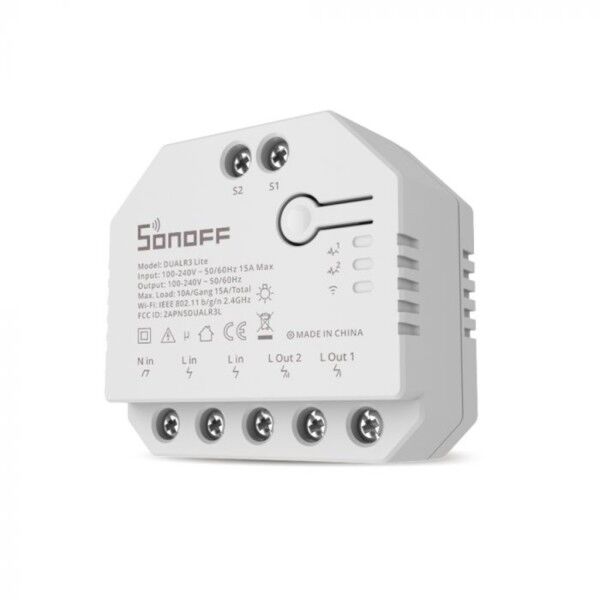 Sonoff DUAL R3 LITE - Smart Switch - Google and Alexa Compatible - 4