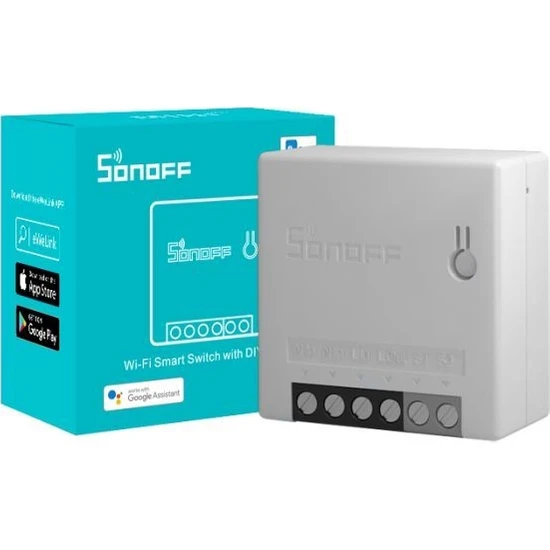 Sonoff MINIR2- Wi-Fi Akıllı Anahtar - Google ve Alexa Uyumlu - 1