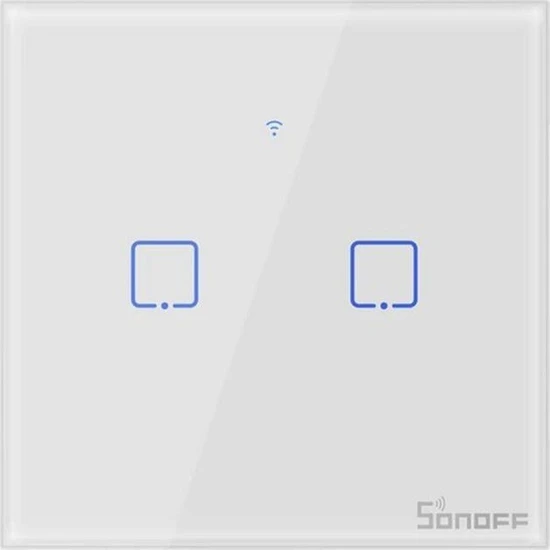Sonoff T0EU2C - Akıllı Anahtar- Google ve Alexa Uyumlu - 2