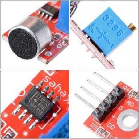 Sound Sensor Card (4-pin) - 2