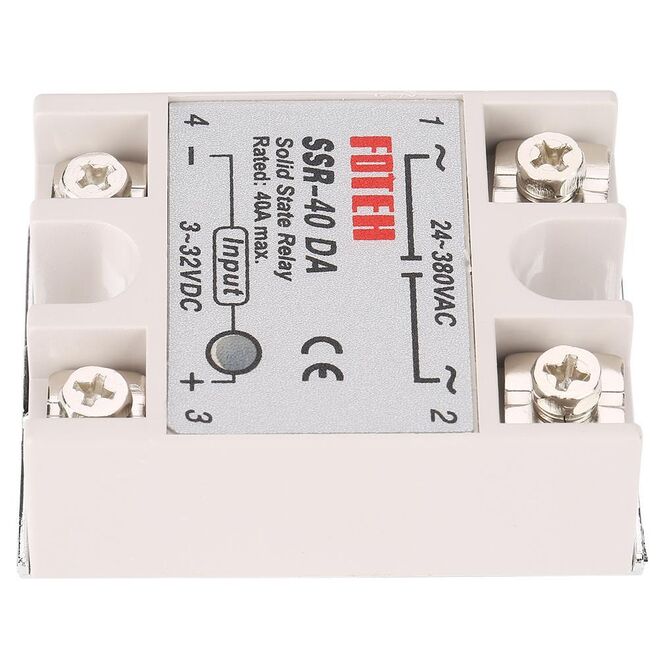 SSR-40DA Solid State Relay - Solid State Relay (40A) - 4