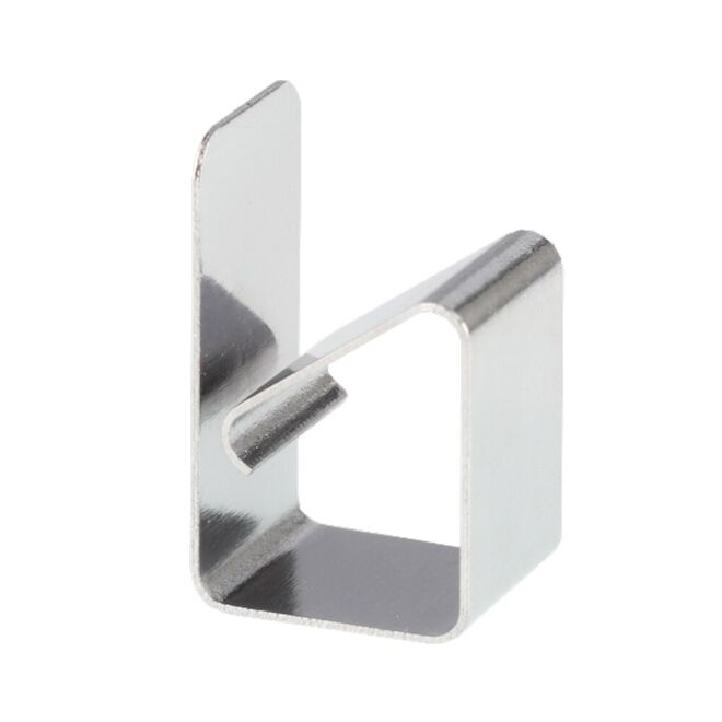 Stainless Steel Ultrabase Glass Fixing Clip - 1