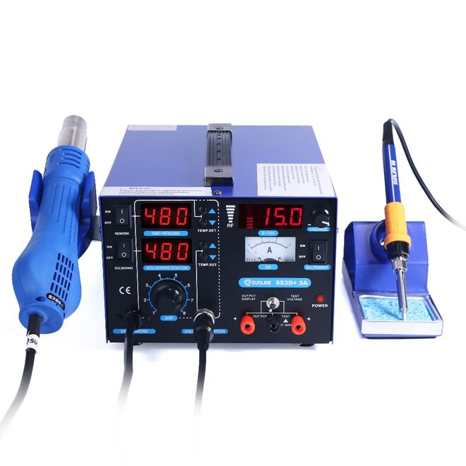 Sunline 853D 3A Soldering Iron Station - 2