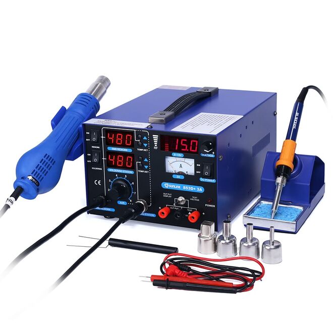 Sunline 853D 3A Soldering Iron Station - 1