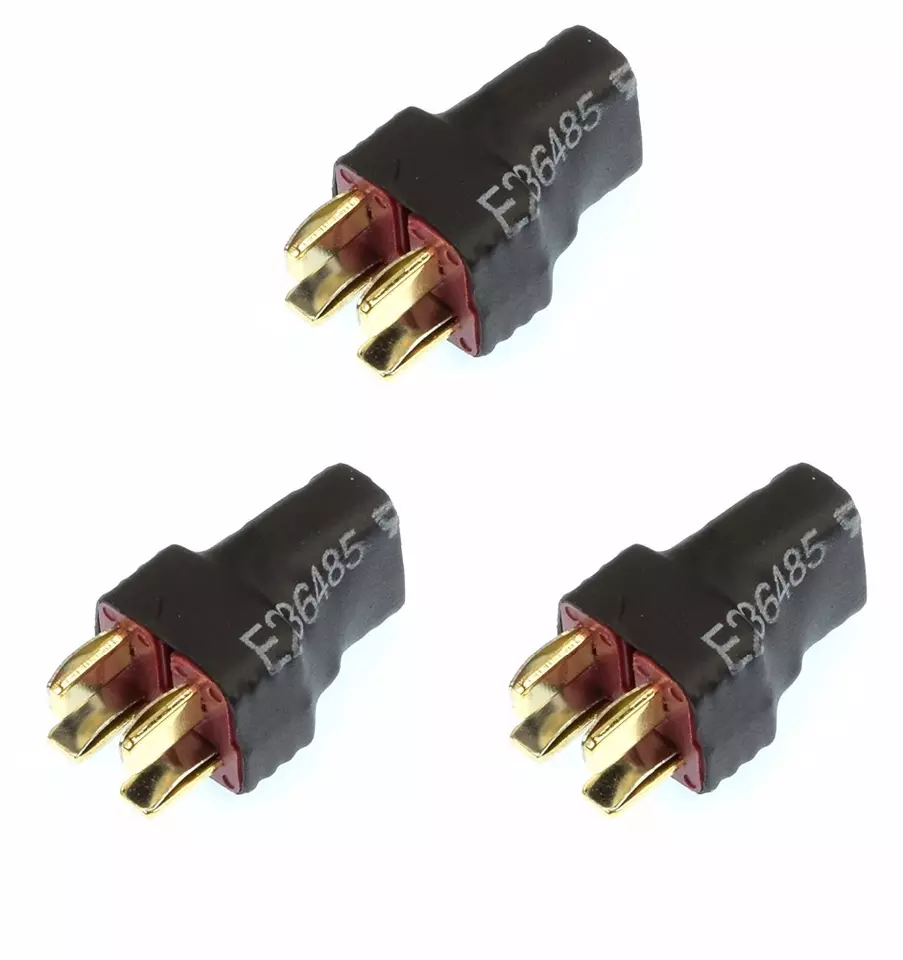 T Plug Female - Male Connector - Parallel Connection - 3