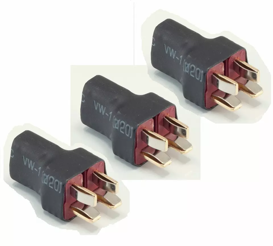 T Plug Female - Male Connector - Parallel Connection - 4
