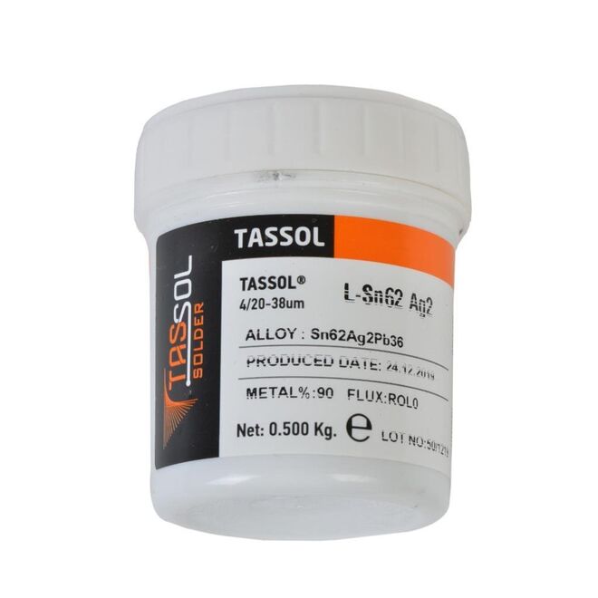 Tassol Solder Cream 500gr (Sn62Ag2Pb36) - 1