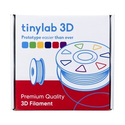 tinylab 3D 1.75 mm Cold White ABS Filament - 3
