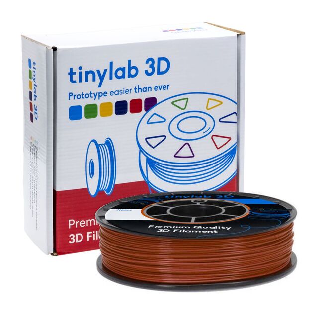 tinylab 3D 1.75 mm Kahverengi PLA Filament - 1