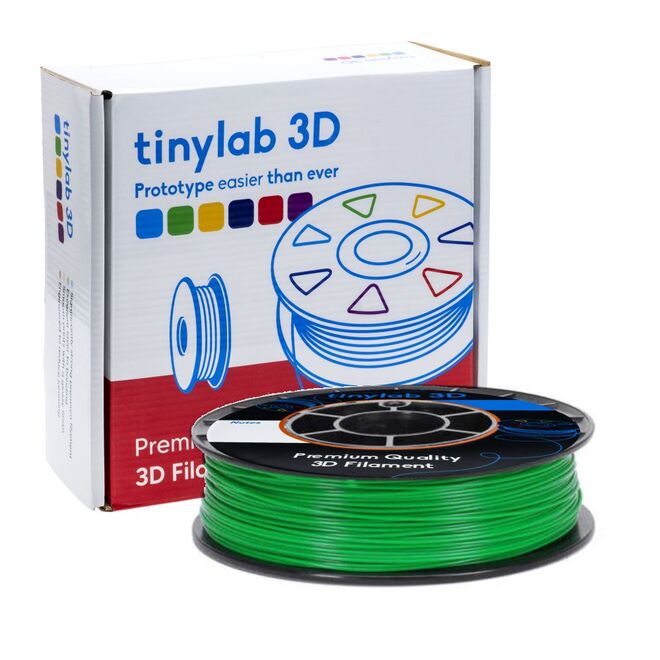 tinylab 3D 1.75 mm Peak Green PLA Filament - 1