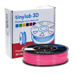 tinylab 3D 1.75 mm Pink PLA Filament 