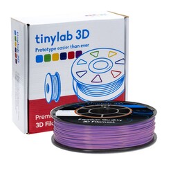 tinylab 3D 1.75 mm Purple PLA Filament 