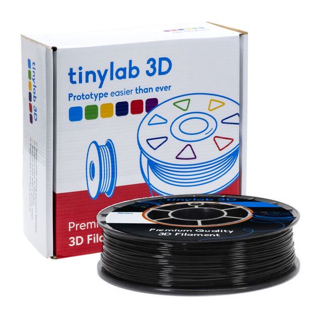 tinylab 3D 1.75 mm Siyah PLA Filament - 1